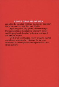 About Graphic Design, Richard Hollis