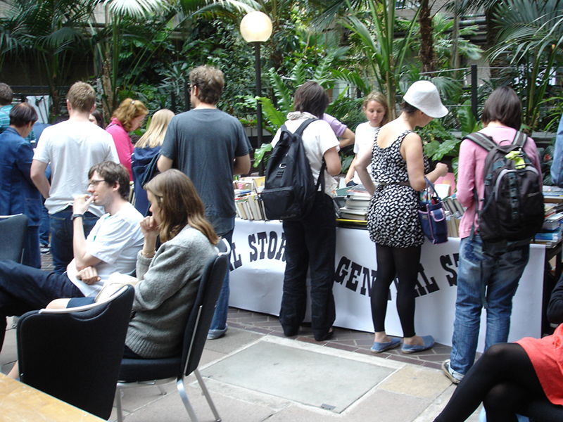Barterama at the Barbican in 2009, organised by Occasional Papers