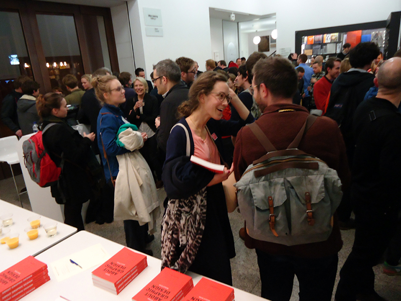 Launch of “About Graphic Design” by Richard Hollis at the Whitechapel, 2012