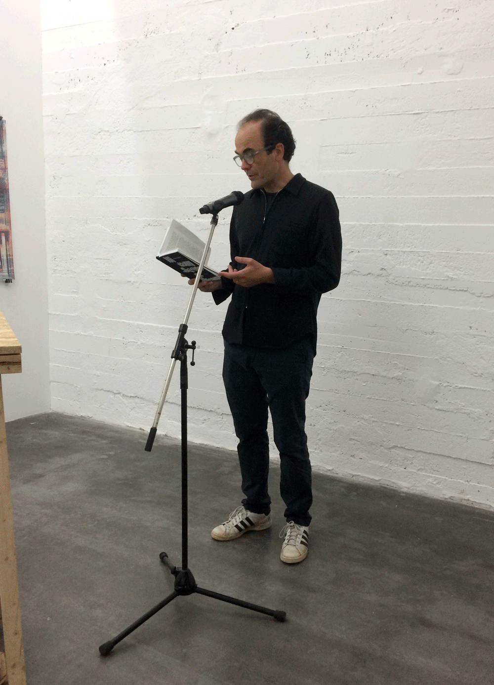 Juan Cruz readers at WIELS Art Book Fair 2017