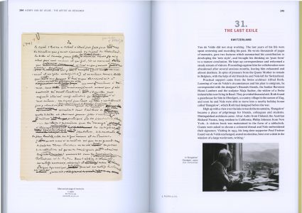 Spread from “Henry van de Velde: The Artist as Designer” by Richard Hollis published by Occasional Papers